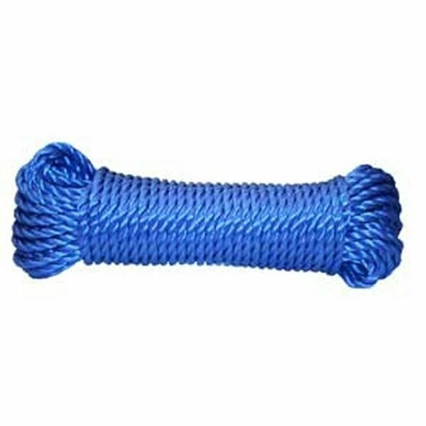 Ben-Mor Cables Rope Twstd Blu Polyp 1/4x50ft 60145